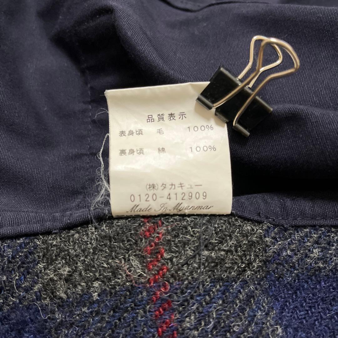 Harris Tweed チェック柄ベスト