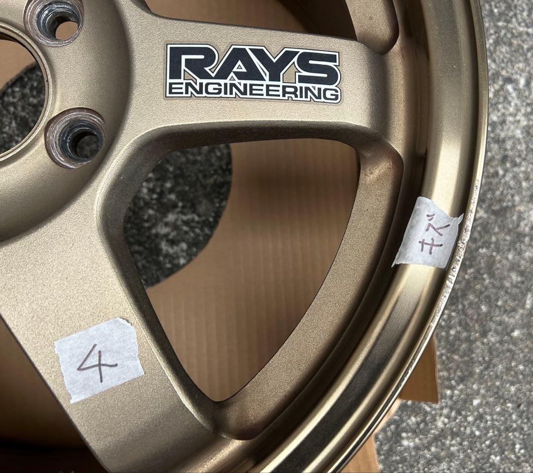 RAYS VOLKRACING TE37 希少! 軽量! 鍛造 ブロンズ 4本