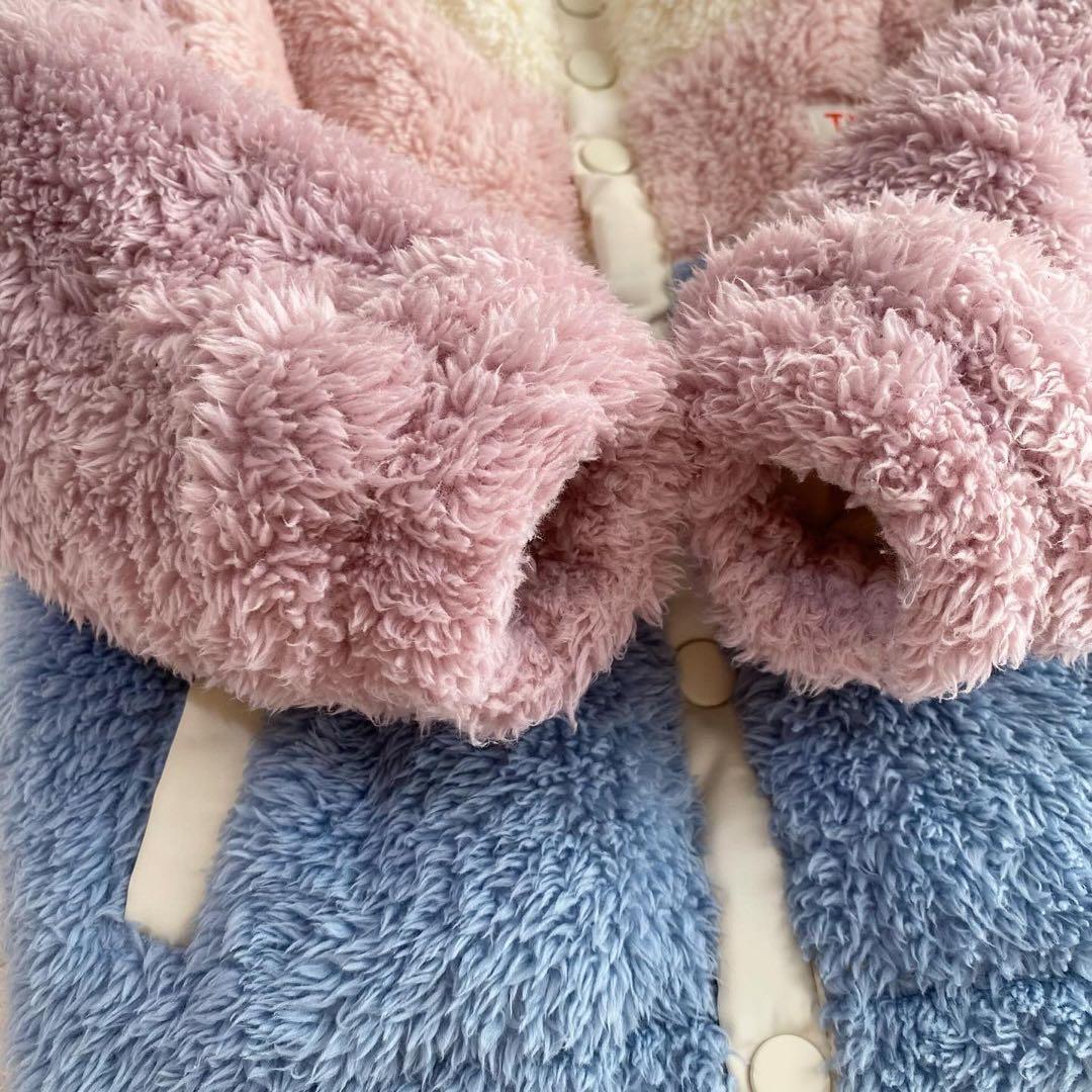 TINYCOTTONS / ボア アウター 2y