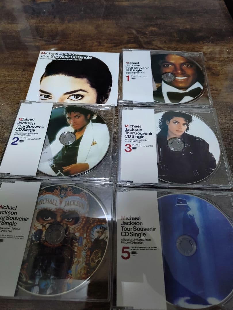 洋楽 Michael Jackson Tour Souvenir CD Single