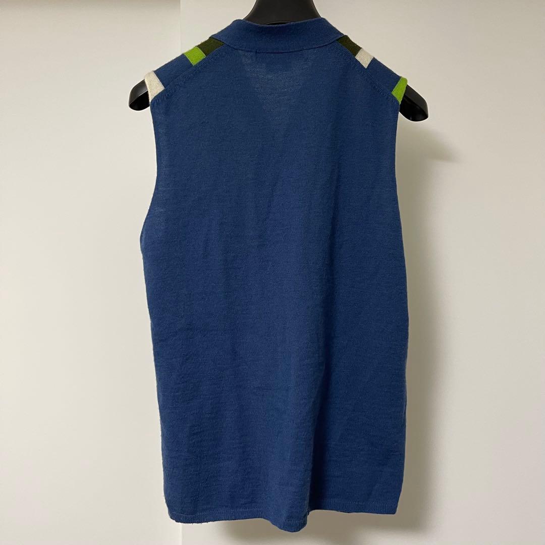 コムデギャルソン HOMME DEUX ストライプ ニットベスト Sサイズ