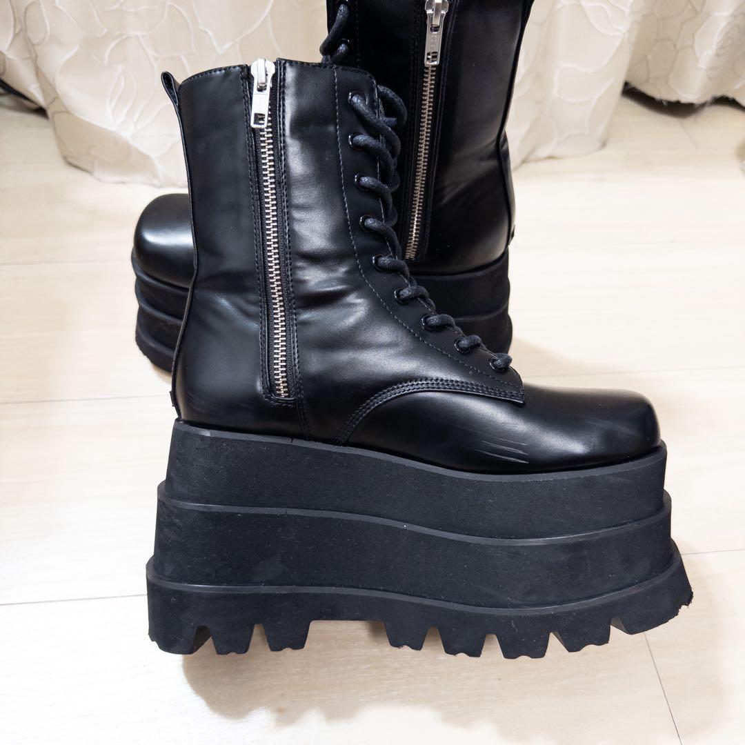 Darich ダーリッチ トリプルソールエンジニアブーツ BLK Mサイズ