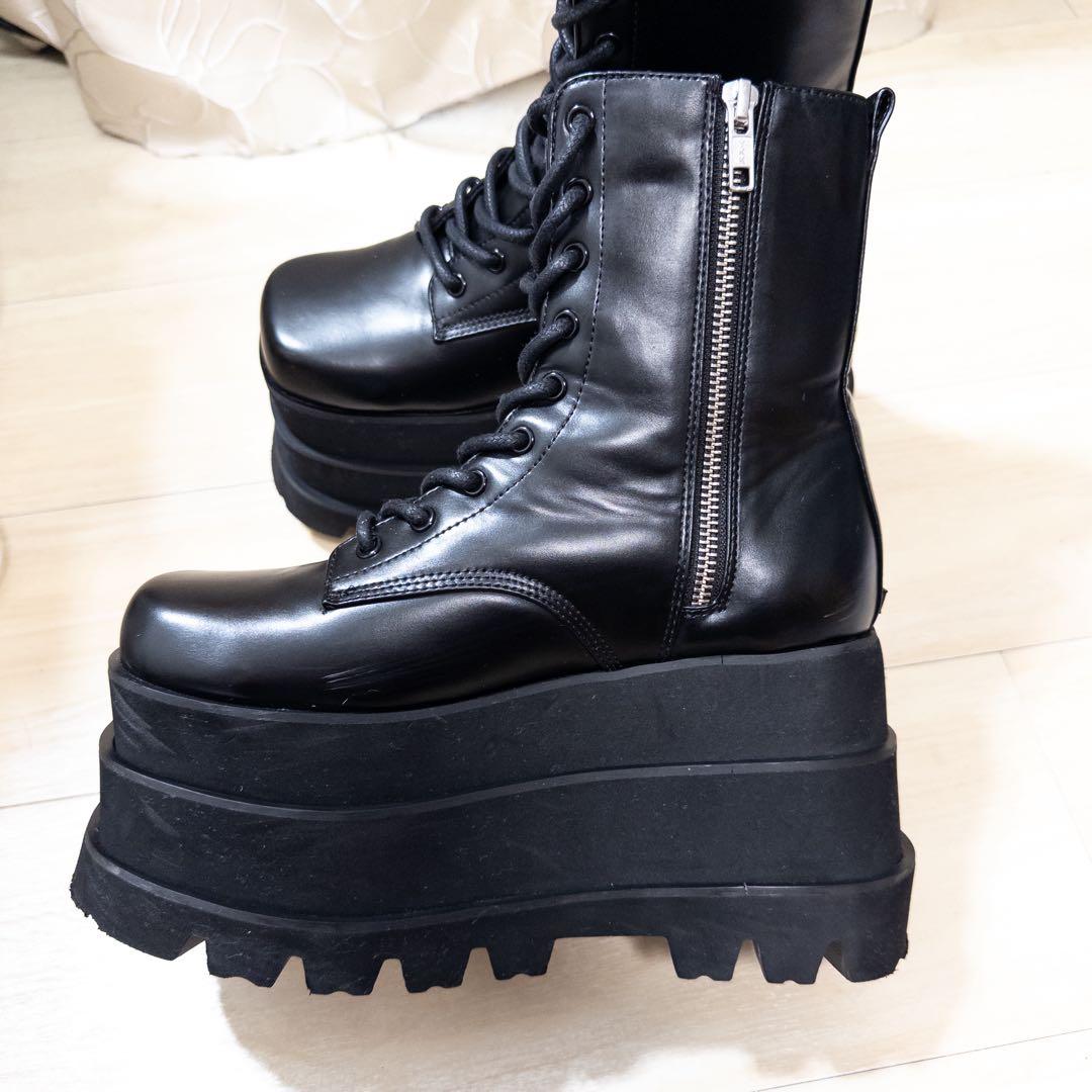 Darich ダーリッチ トリプルソールエンジニアブーツ BLK Mサイズ