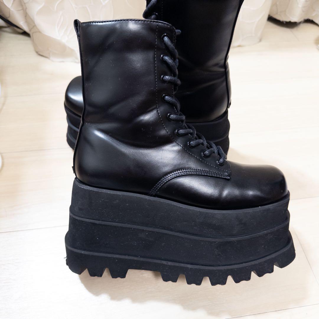 Darich ダーリッチ トリプルソールエンジニアブーツ BLK Mサイズ