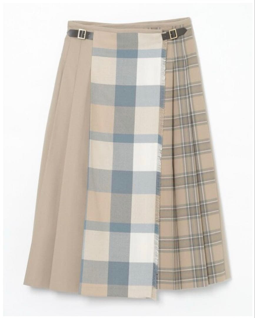 美品★定価36.300円 ブルーレーベルクレストブリッジ ロングスカート 36