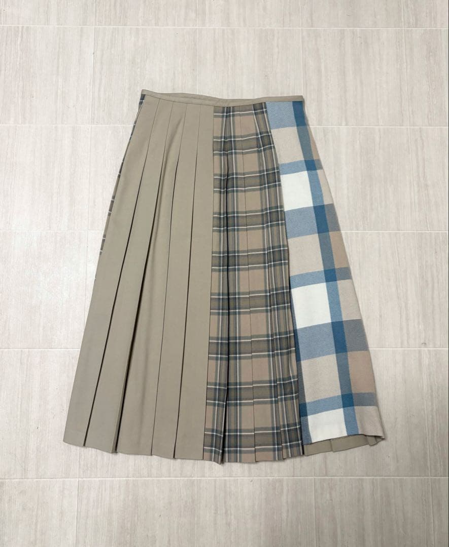 美品★定価36.300円 ブルーレーベルクレストブリッジ ロングスカート 36