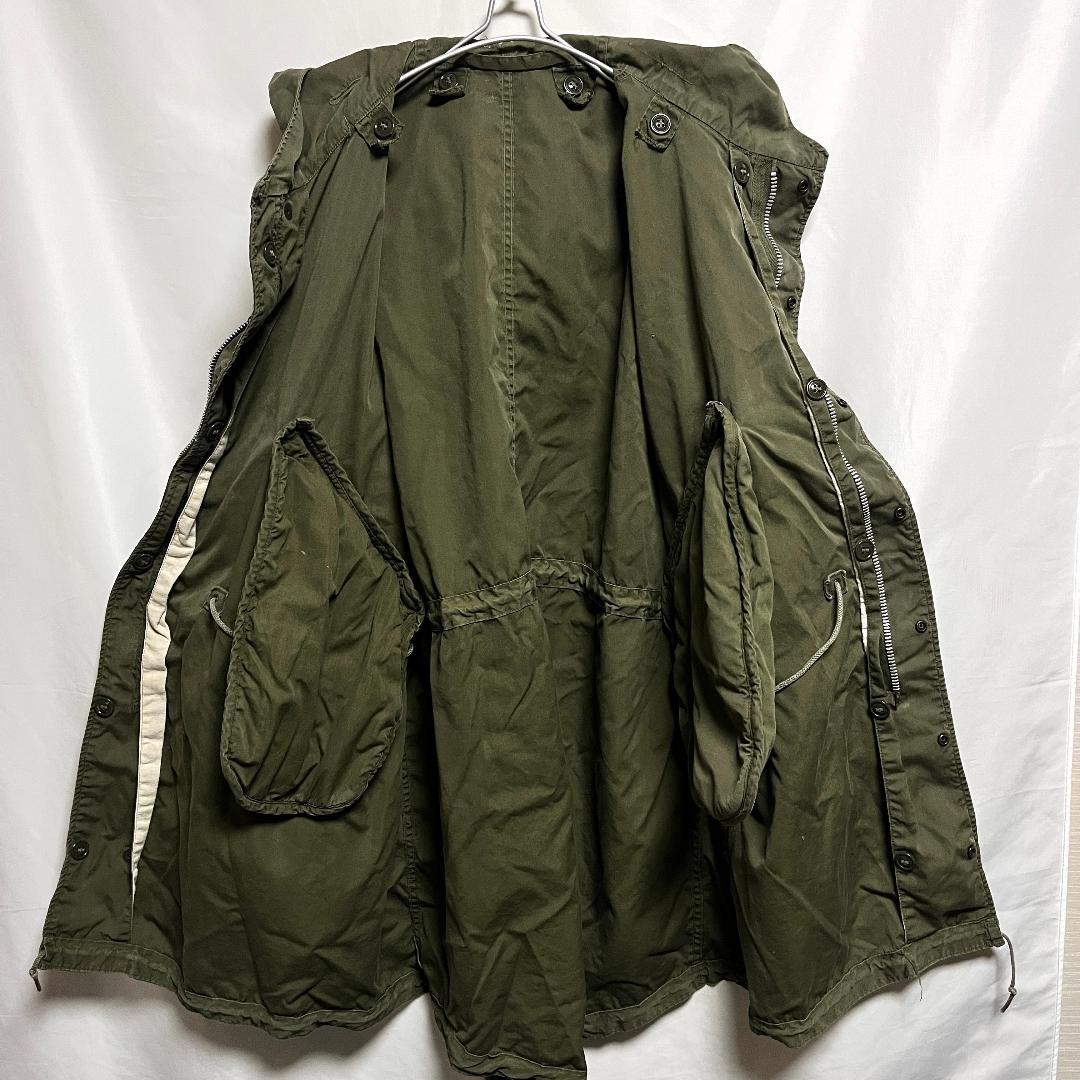 50's 米軍実物 M51 フィッシュテールパーカー ウールパイルライナーセット