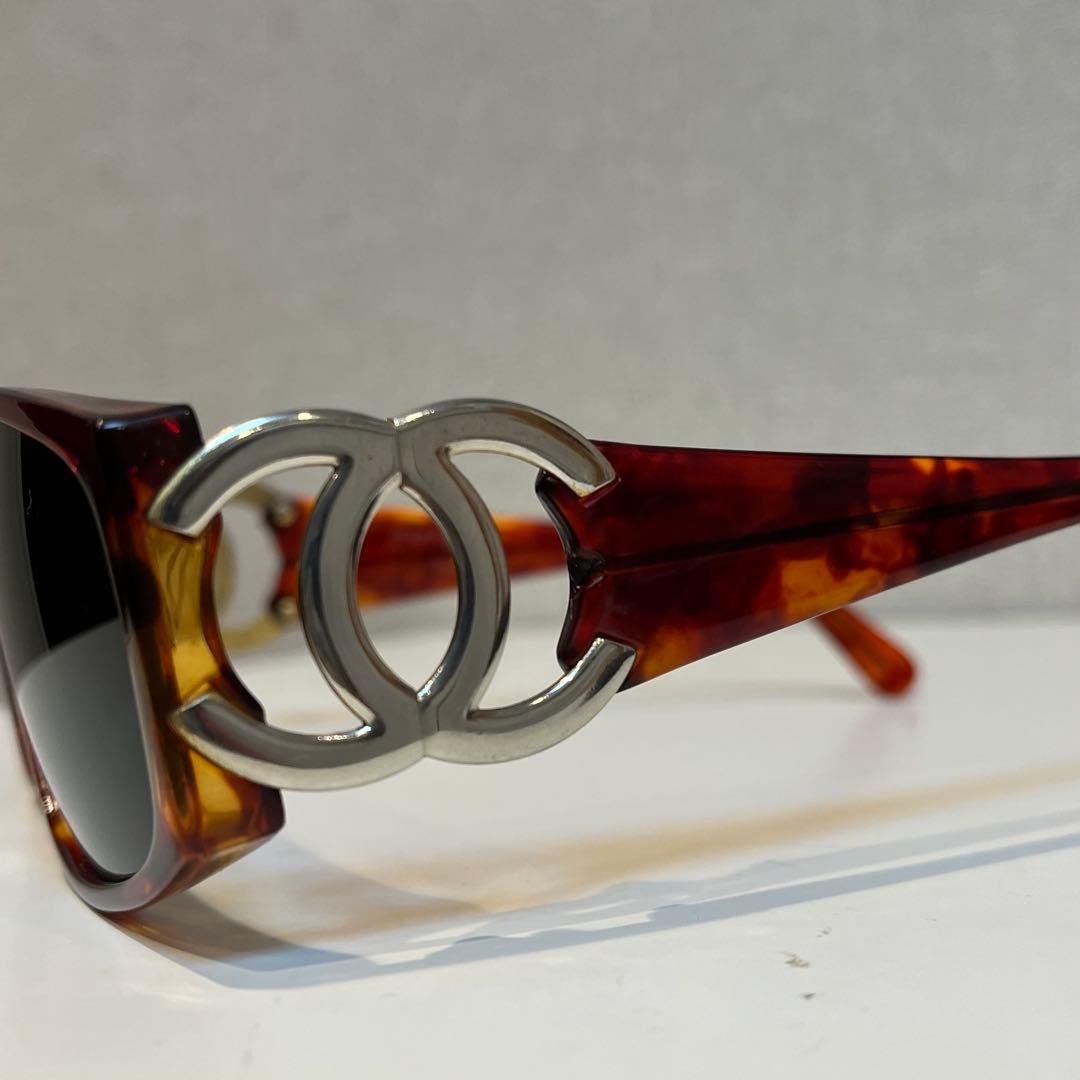 CHANEL シャネル サングラス 02466 26 ココマーク べっ甲 CC
