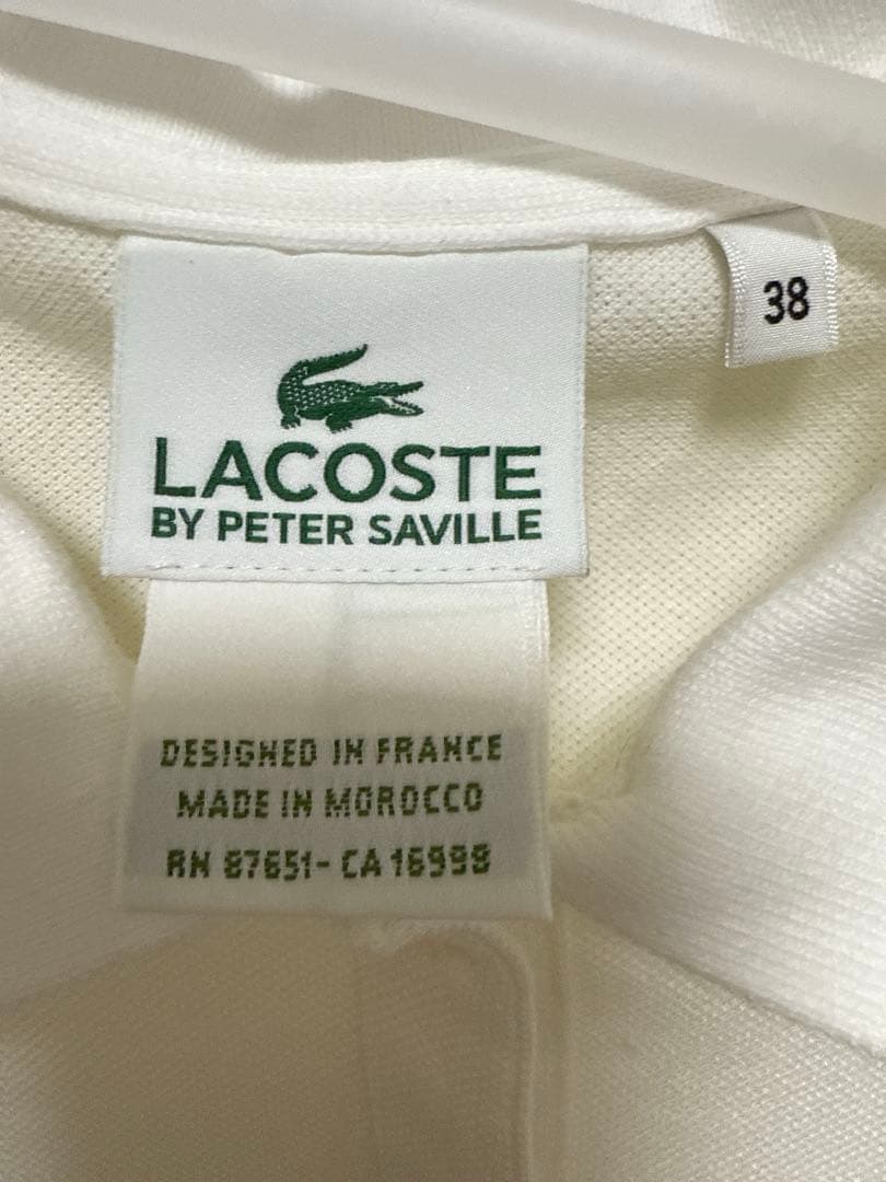 LACOSTE ピーター・サヴィル　ポロシャツ サイズ38 限定品