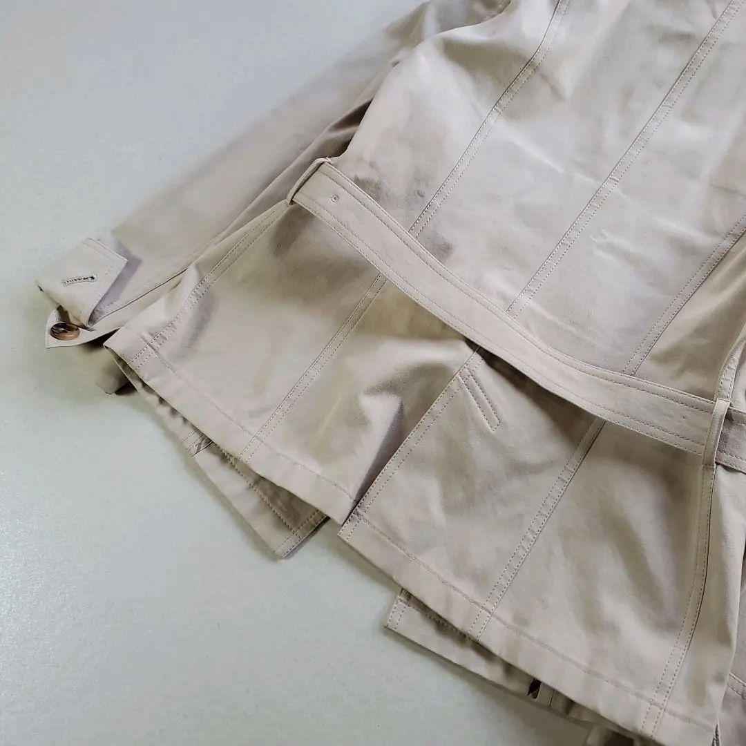 極美品 BURBERRYLONDON ステンカラー ショートコート 大きいサイズ
