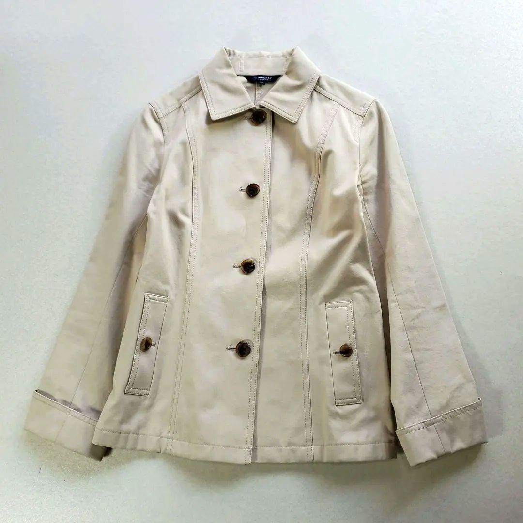 極美品 BURBERRYLONDON ステンカラー ショートコート 大きいサイズ