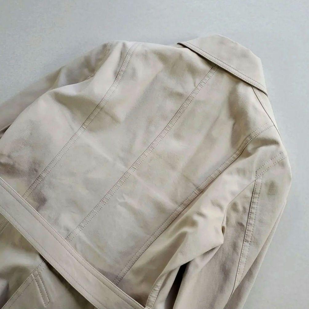 極美品 BURBERRYLONDON ステンカラー ショートコート 大きいサイズ