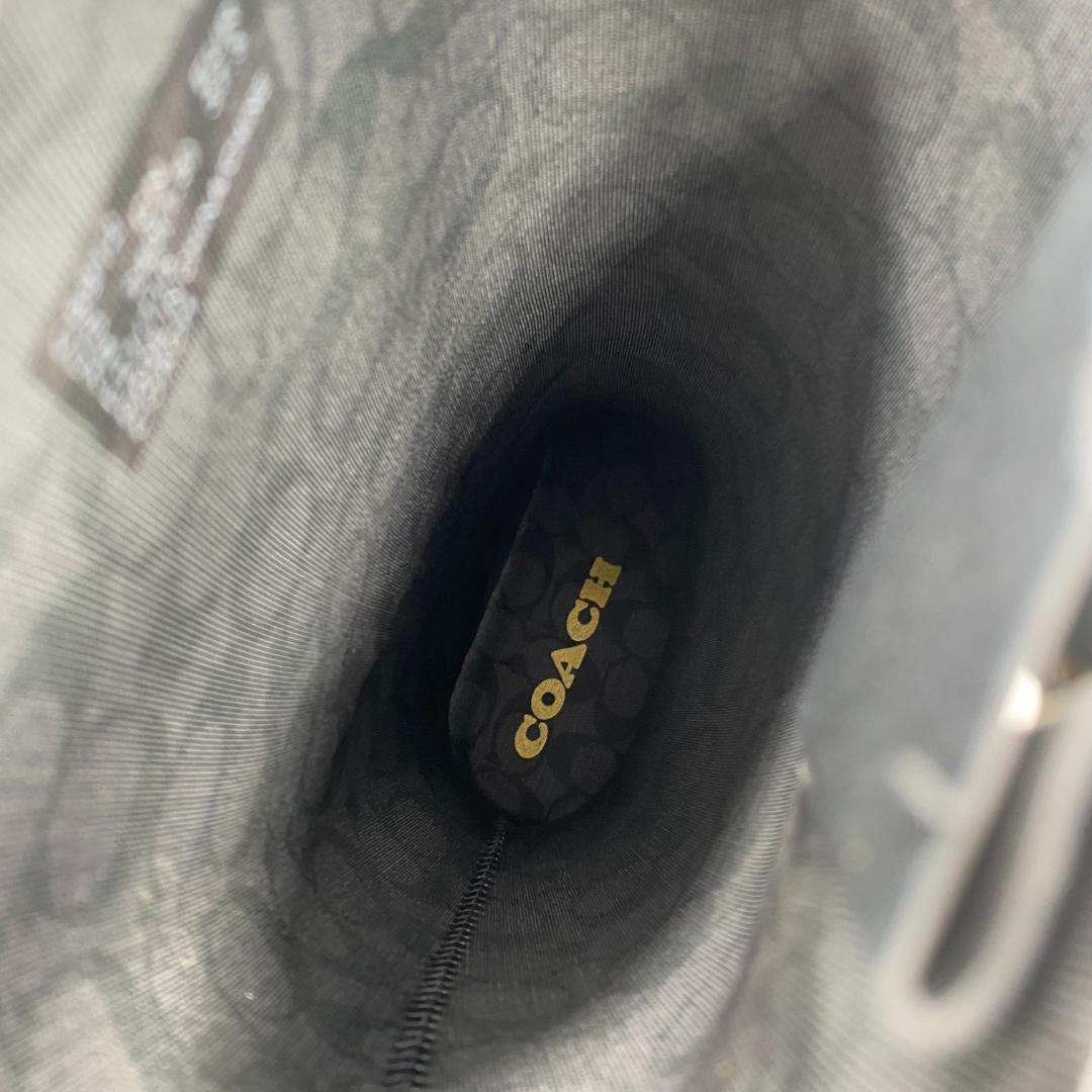 【COACH】Riley Rain Boot レインブーツ 24.0cm【新品】