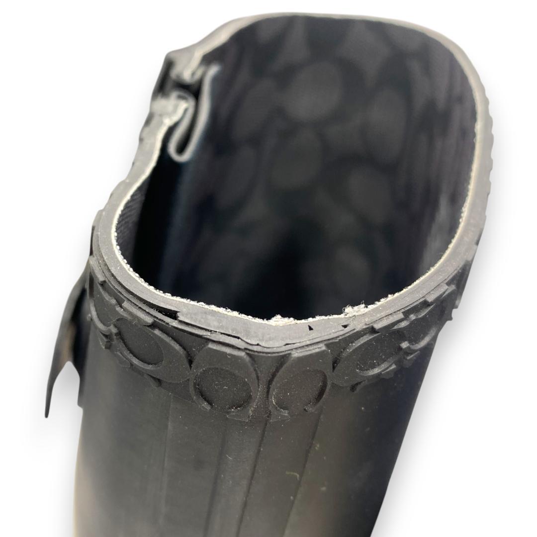 【COACH】Riley Rain Boot レインブーツ 24.0cm【新品】