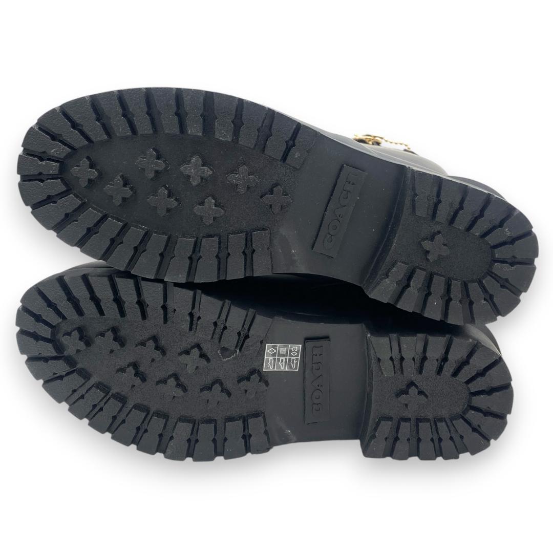 【COACH】Riley Rain Boot レインブーツ 24.0cm【新品】