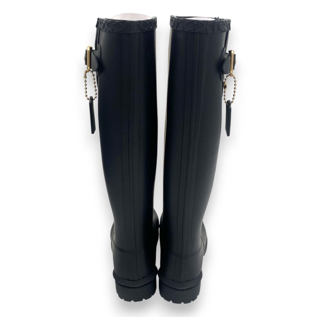 【COACH】Riley Rain Boot レインブーツ 24.0cm【新品】