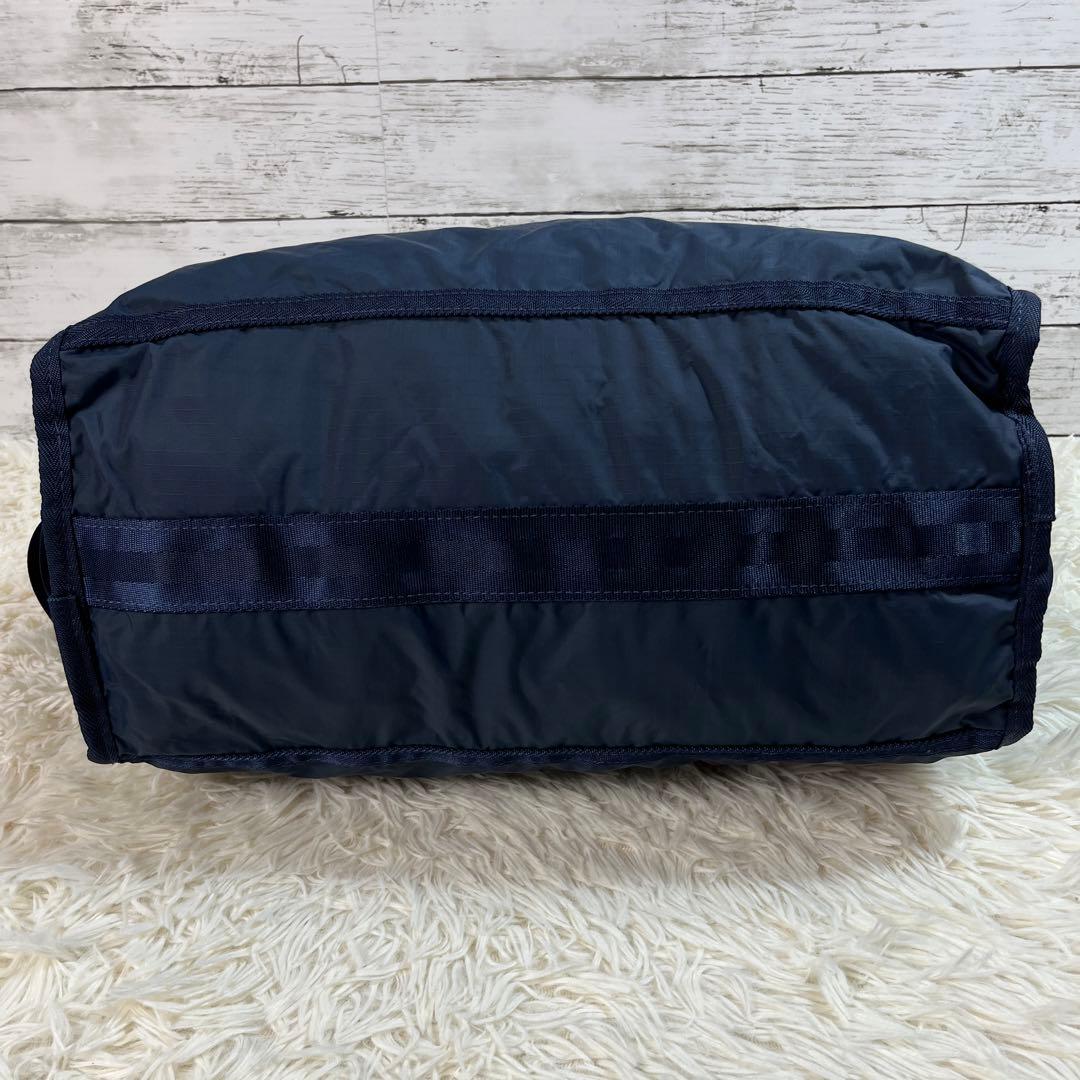美品 レスポートサック ボストンバッグ ネイビー 2way