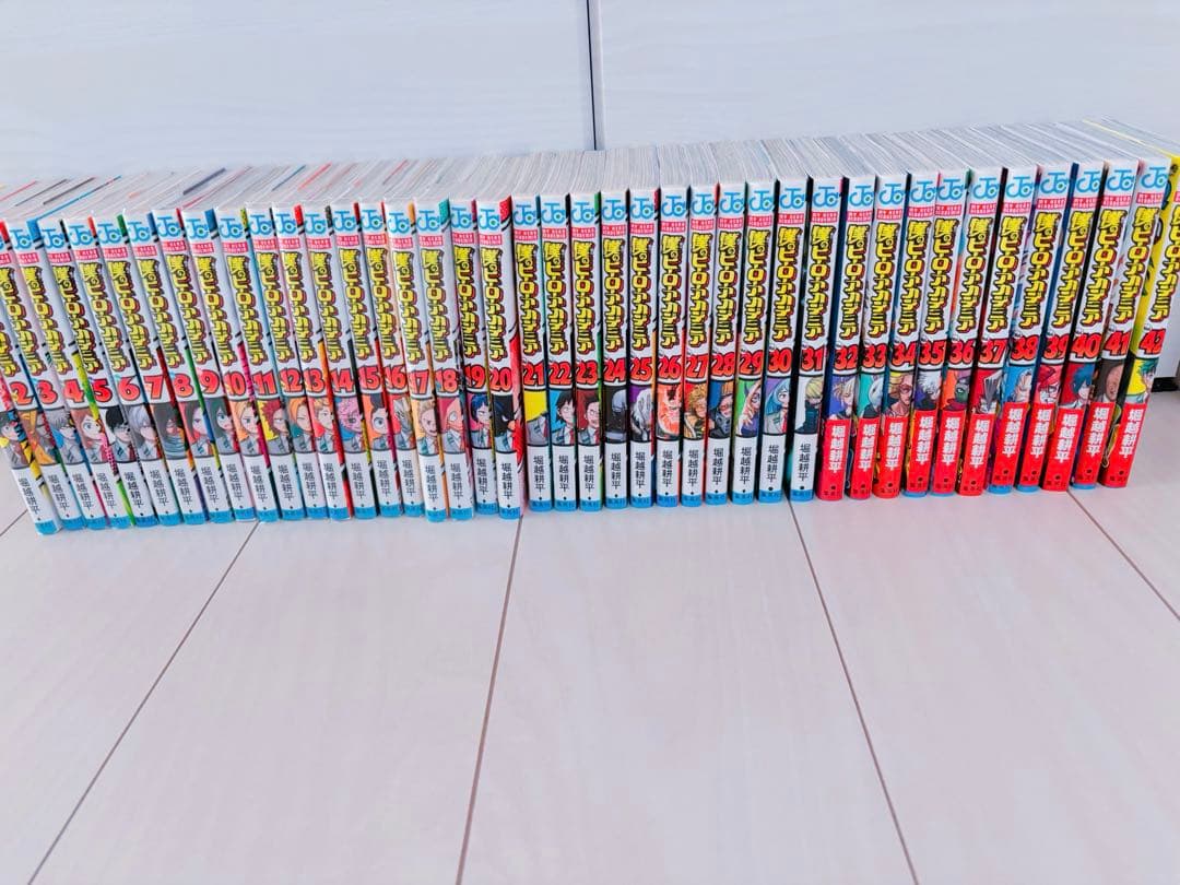 僕のヒーローアカデミア　全巻セット　1〜42巻 特典付き