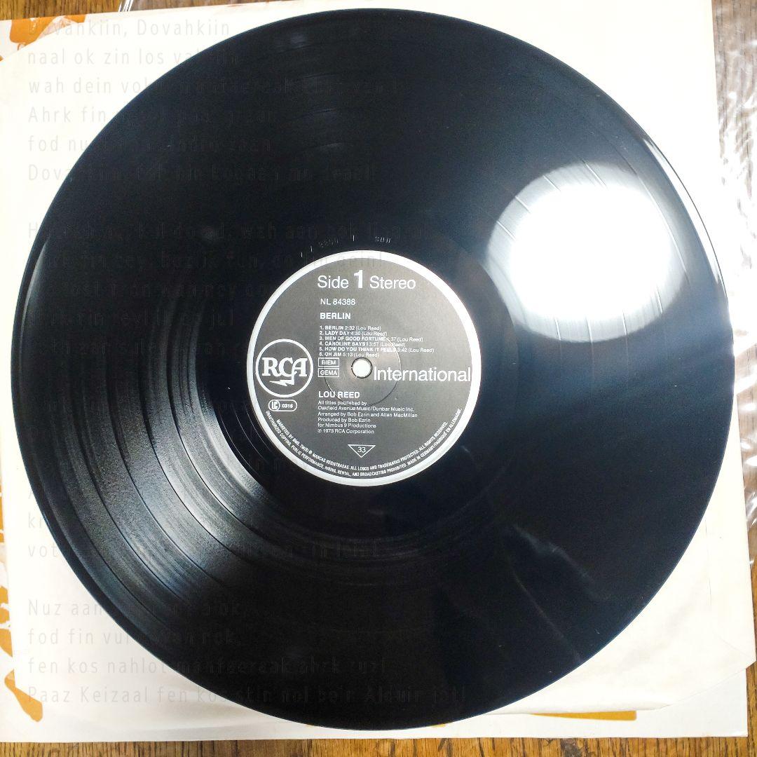 12inchLP／Lou Reed：Berlin