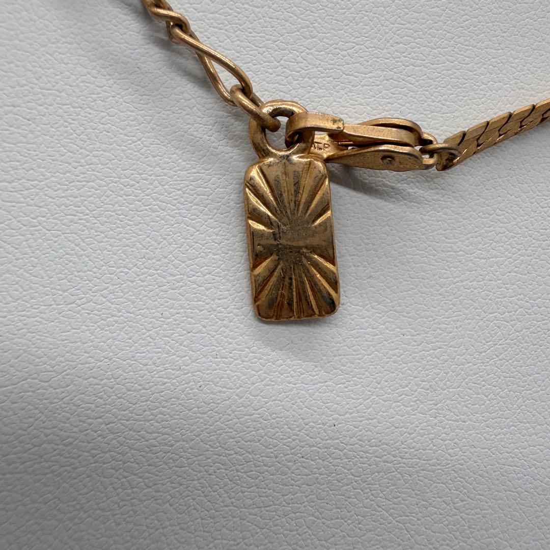 イヴサンローラン　YSL　ゴールドカラー　ネックレス　アクセサリー　喜平風