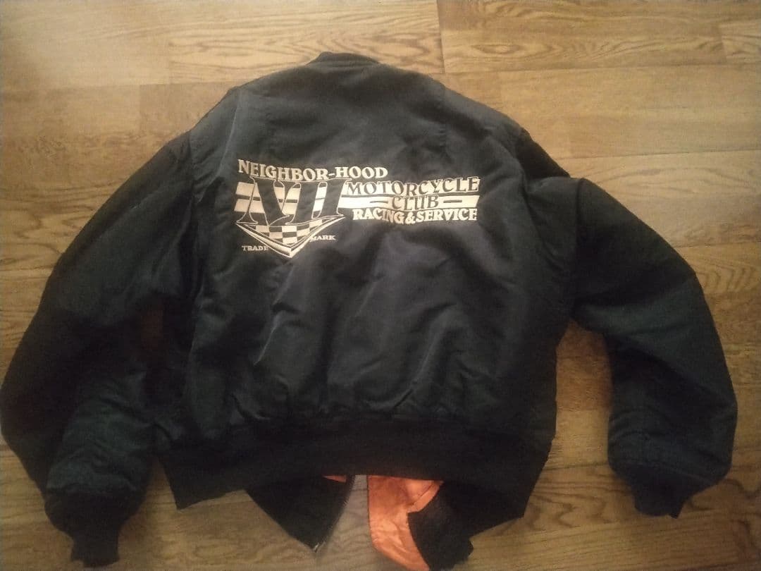 定置鮪　NEIGHBORHOOD ファーストモデルMA-1