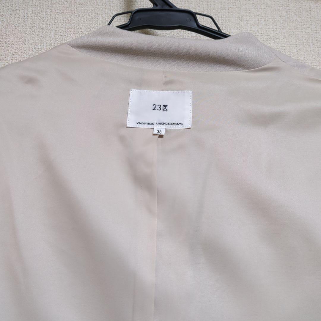 美品　23区 コート　セレモニー　春　フォーマル　クリーニング済　上品