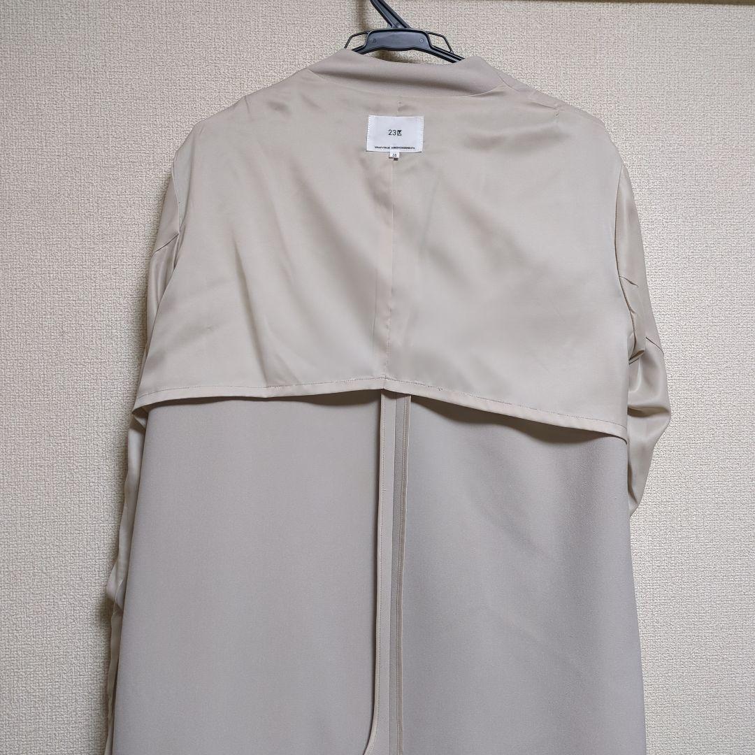 美品　23区 コート　セレモニー　春　フォーマル　クリーニング済　上品