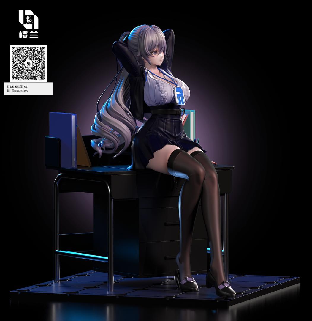 崩壊3rd ブローニャ・ザイチク フィギュア ガレージキット 塗装済完成品