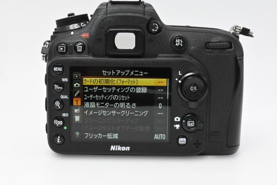 【現状品】ニコンD7100ボディ＋レンズ2本セット