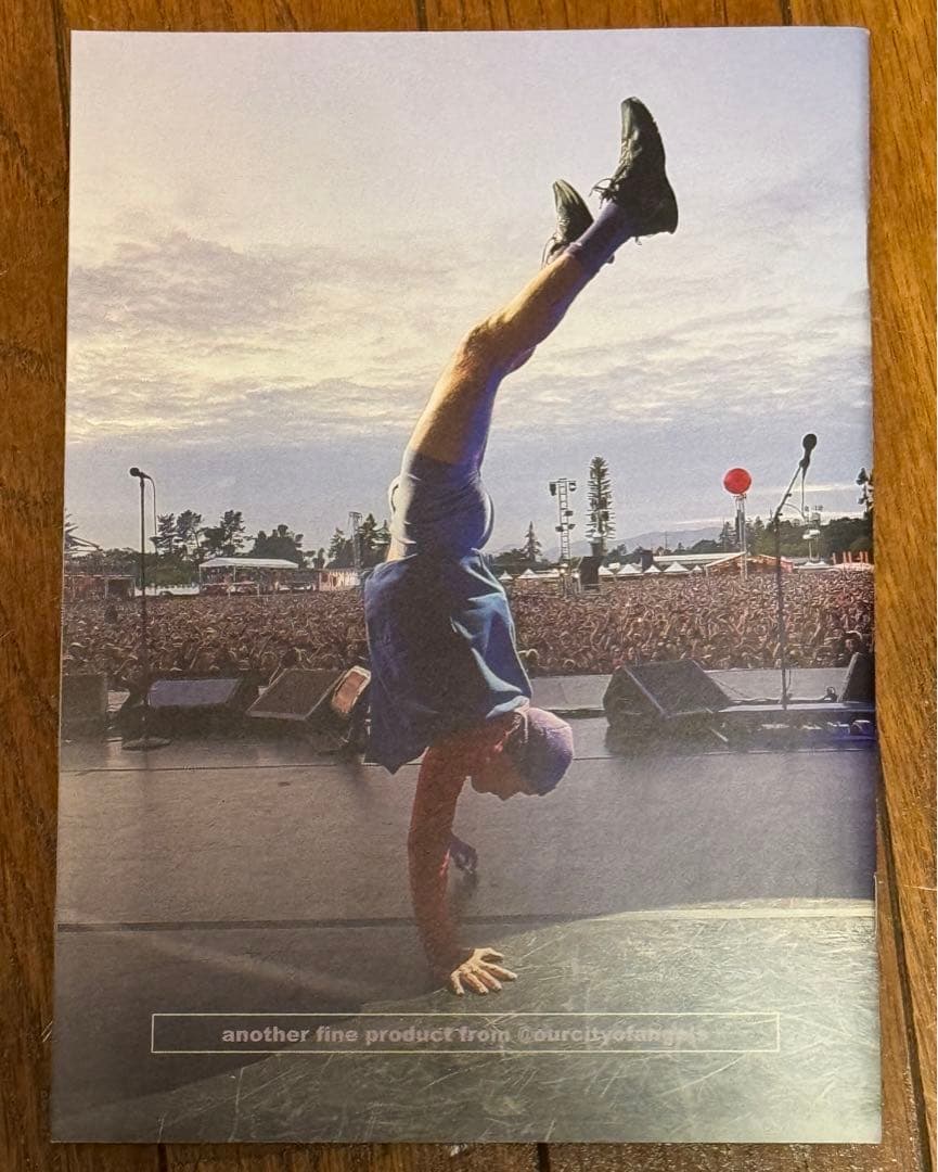 レッドホットチリペッパーズ Red hot Chili写真展　限定 ZINE