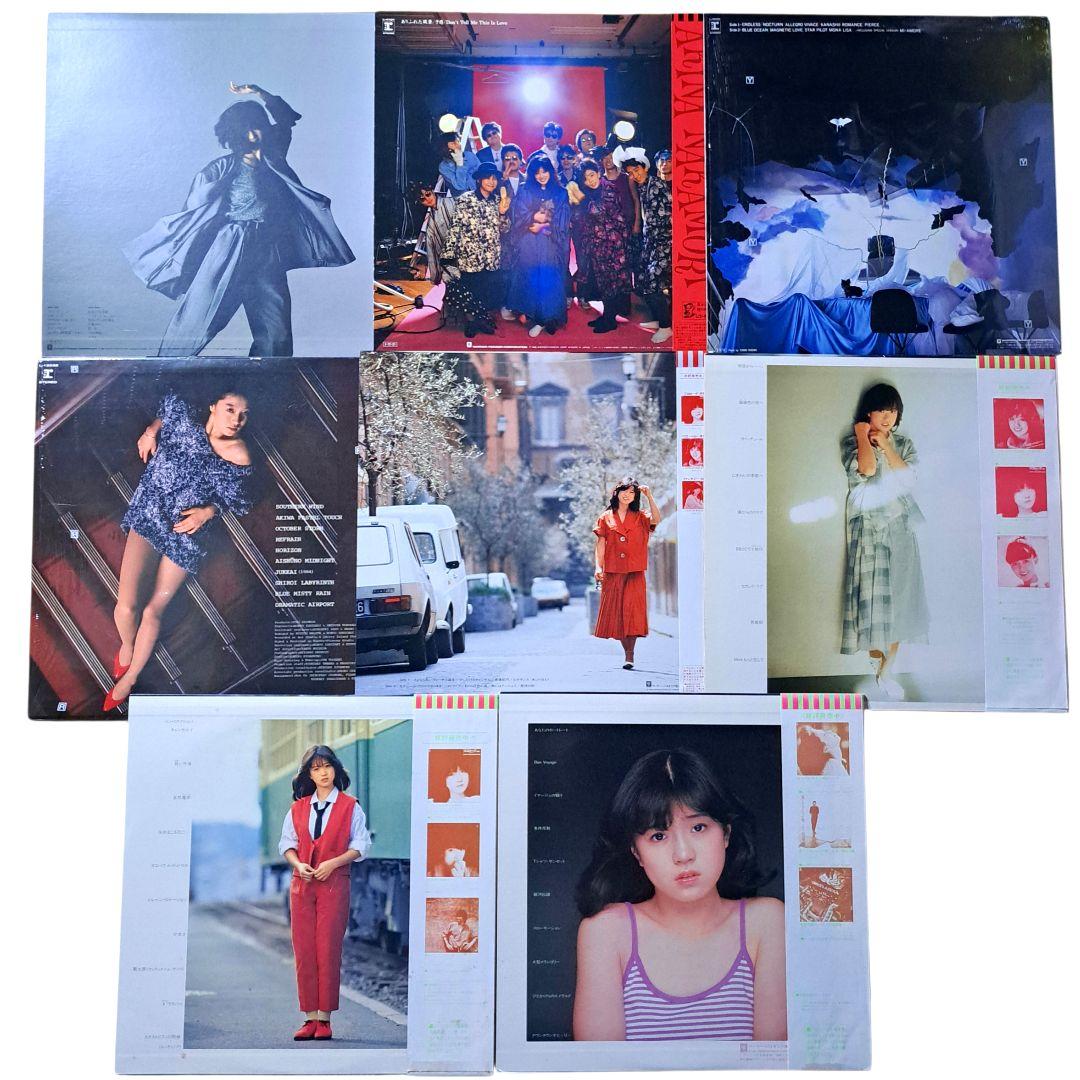 中森明菜　レコード　LP　8枚　セット　Akina Nakamori