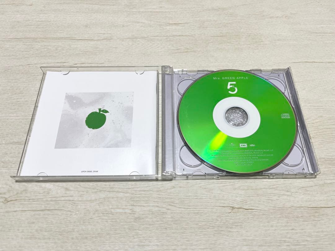 Mrs. GREEN APPLE / 5 初回限定盤