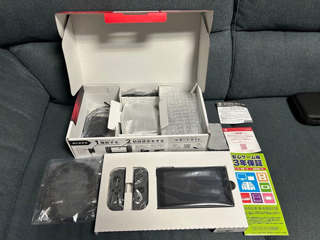 【完品】Nintendo Switch グレー