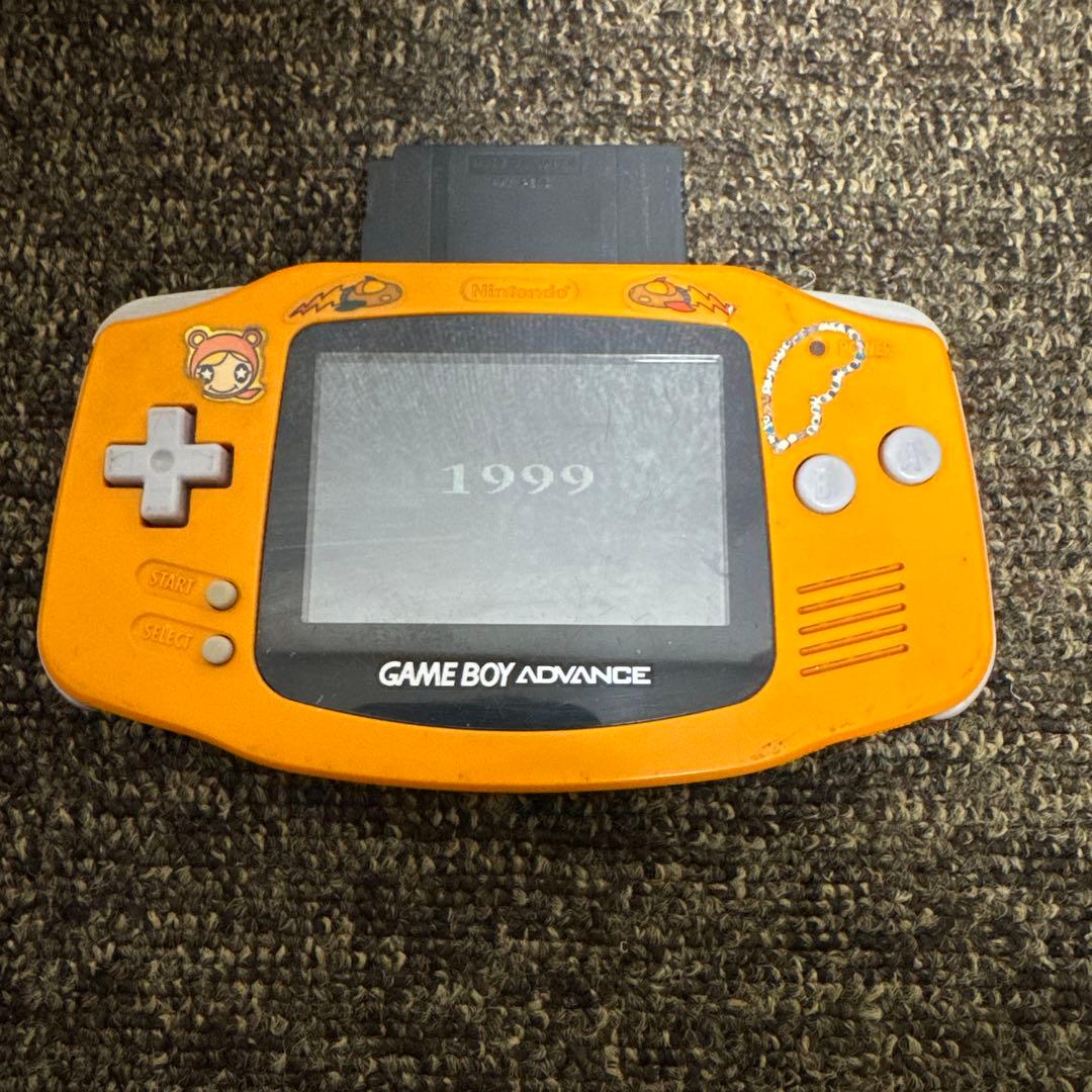 ゲームボーイアドバンス 本体 オレンジ AGB-001