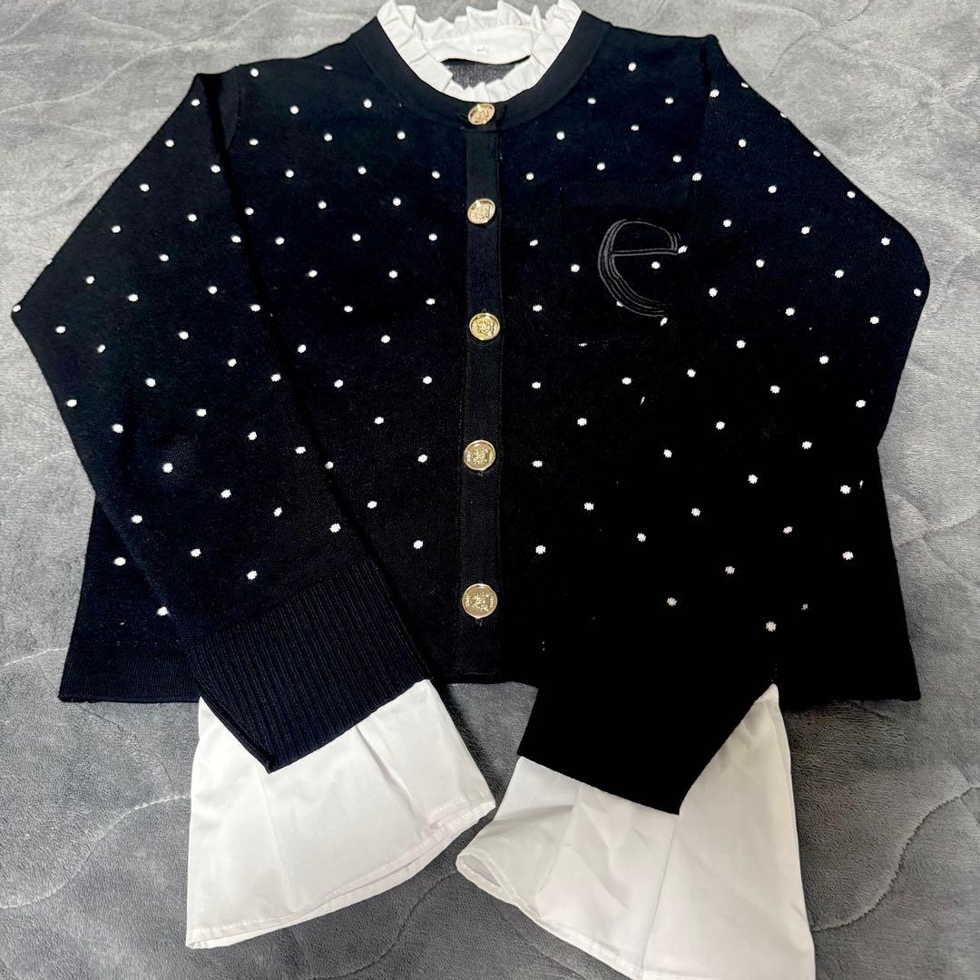 eimy istoire Attached collar ニットジャケット