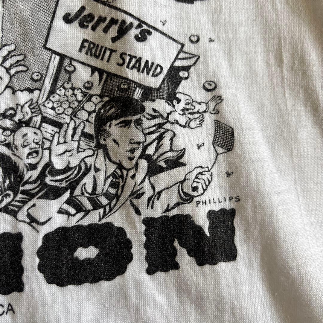 80s MED FLY ジムフィリップス　Tシャツ USA製 ハエ　ヴィンテージ