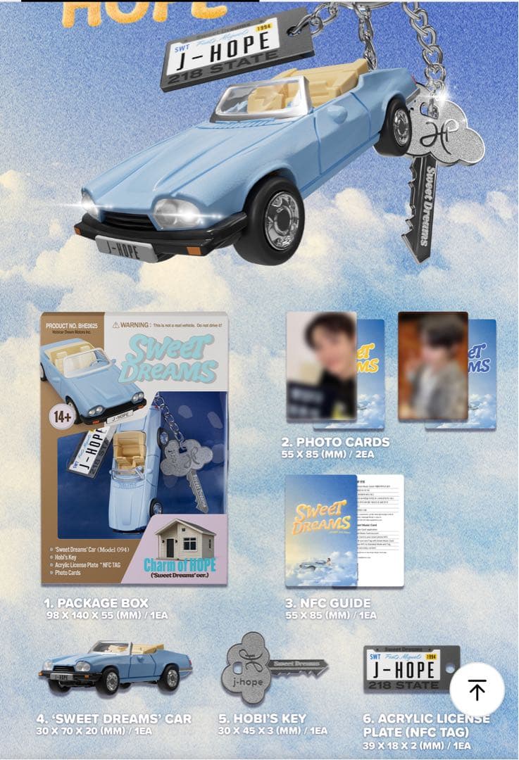 J-Hope Charm of HOPE セット➕jack in the box