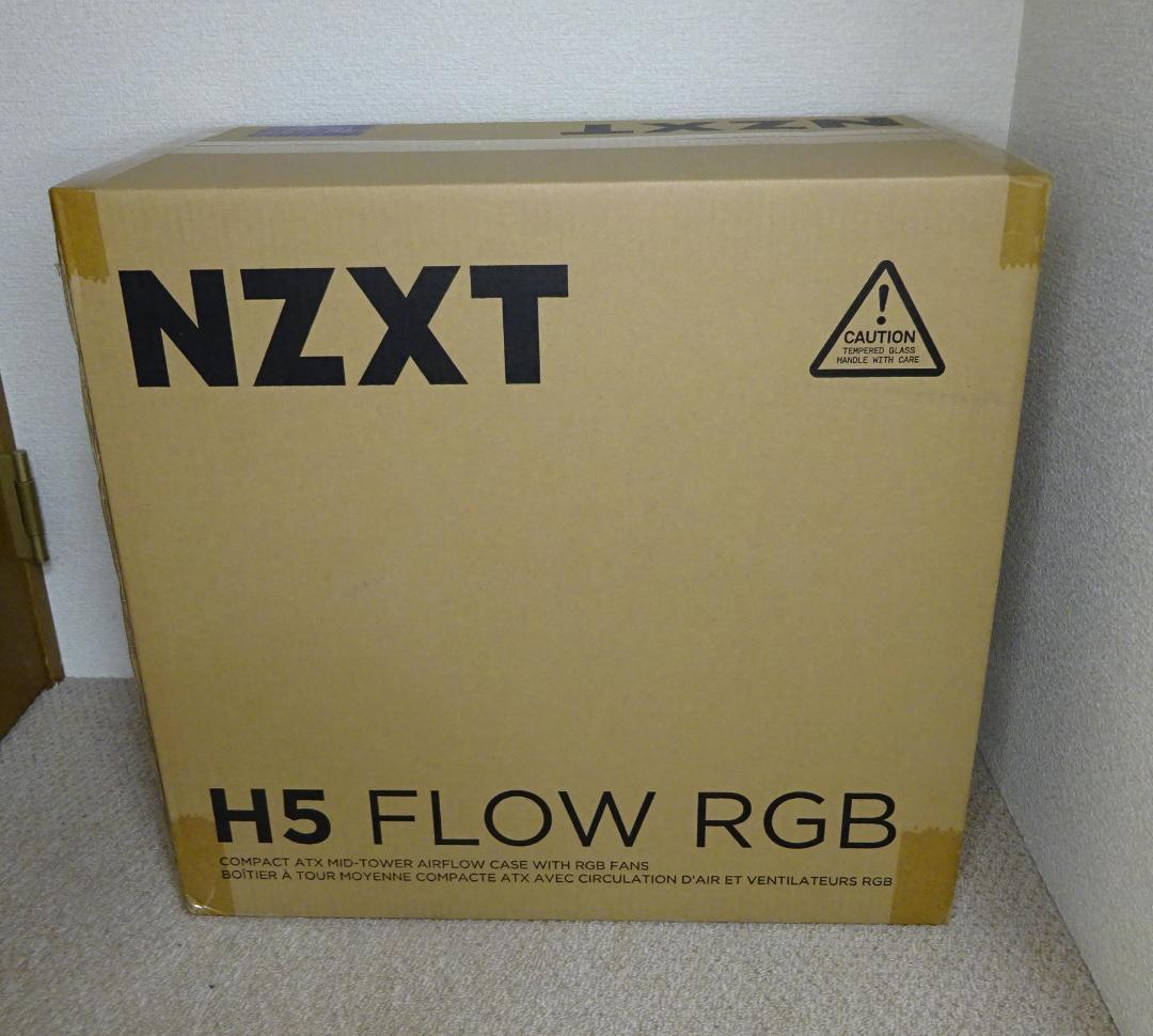 未使用NZXT H5 Flow RGB (2024) White 高エアフロー