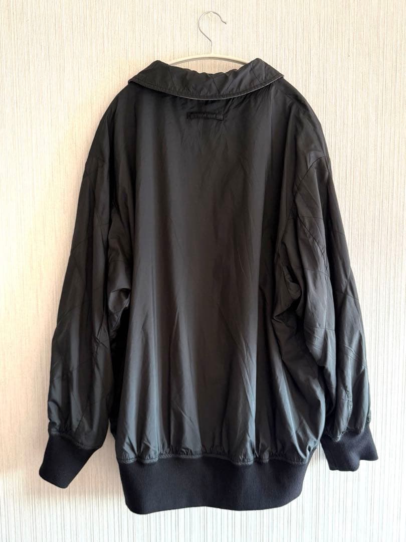 JEANASIS リバーシブルフライトジャケット ブラックxブラックデニム