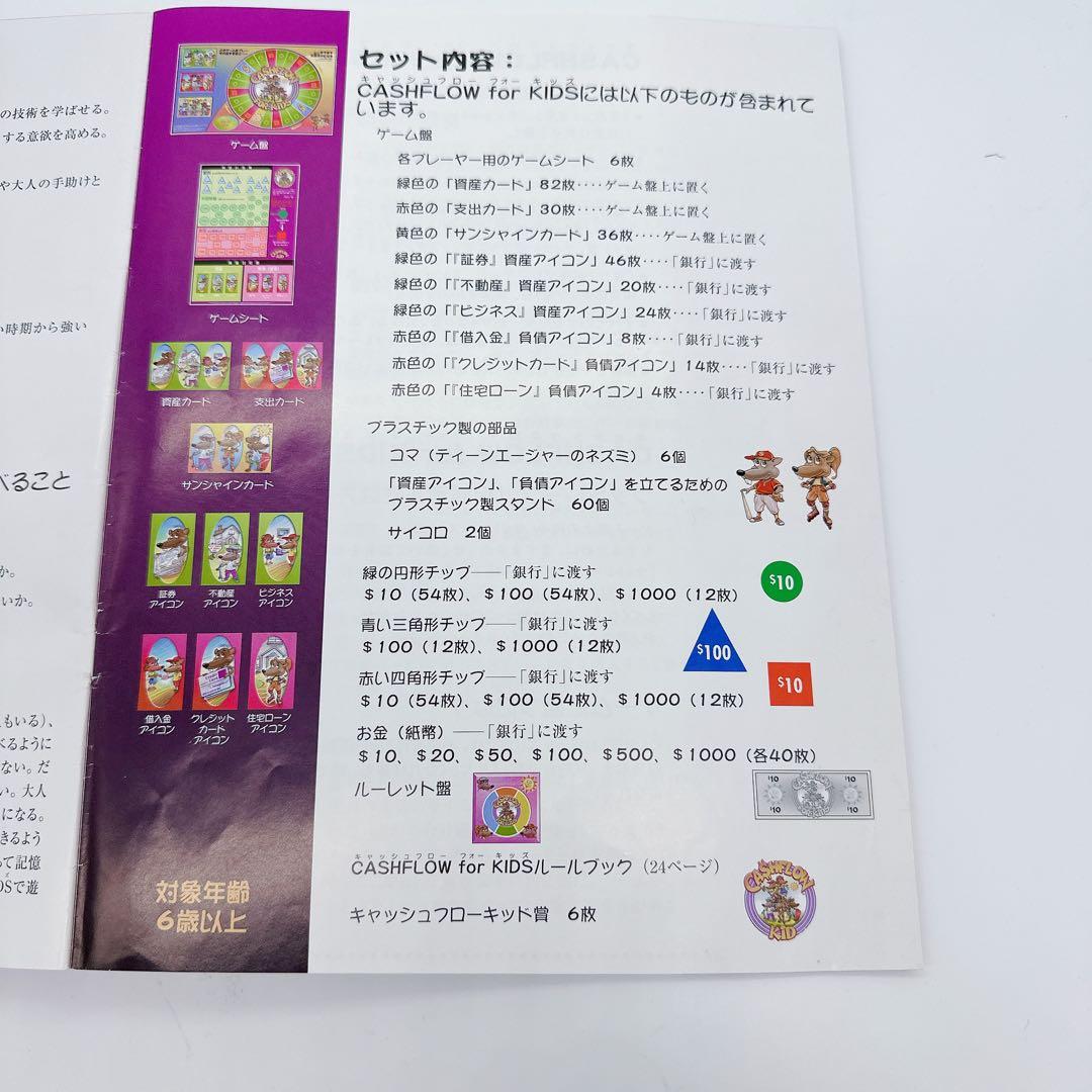 キャッシュフロー・フォー・キッズ　CASHFLOW FOR KiDS 日本語版