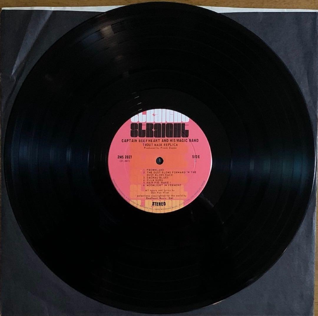 中古LP キャプテン・ビーフハート TROUT MASK REPLICA 再発盤