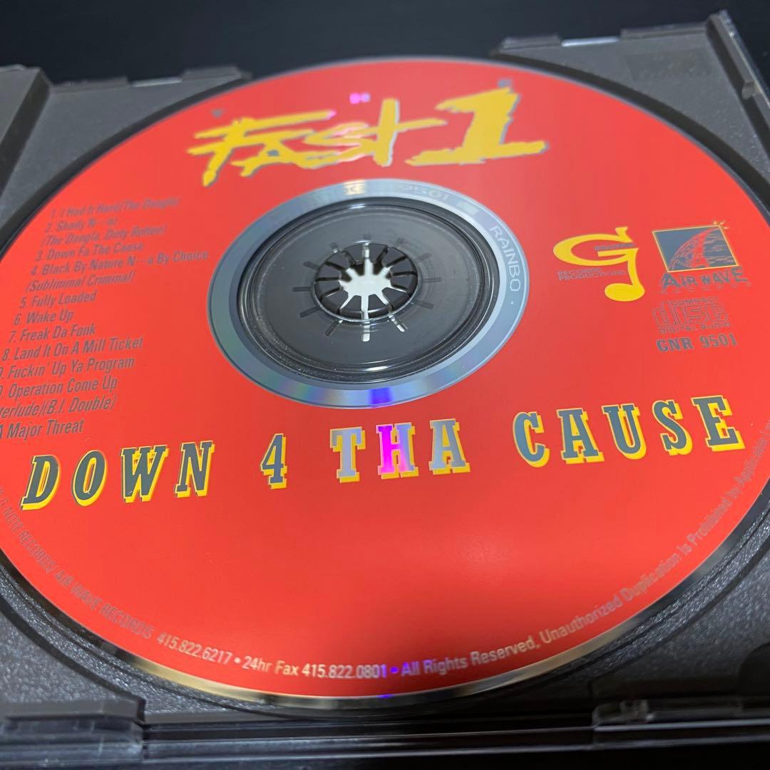 洋楽 FAST 1/DOWN4 THA CAUSE/G-RAP