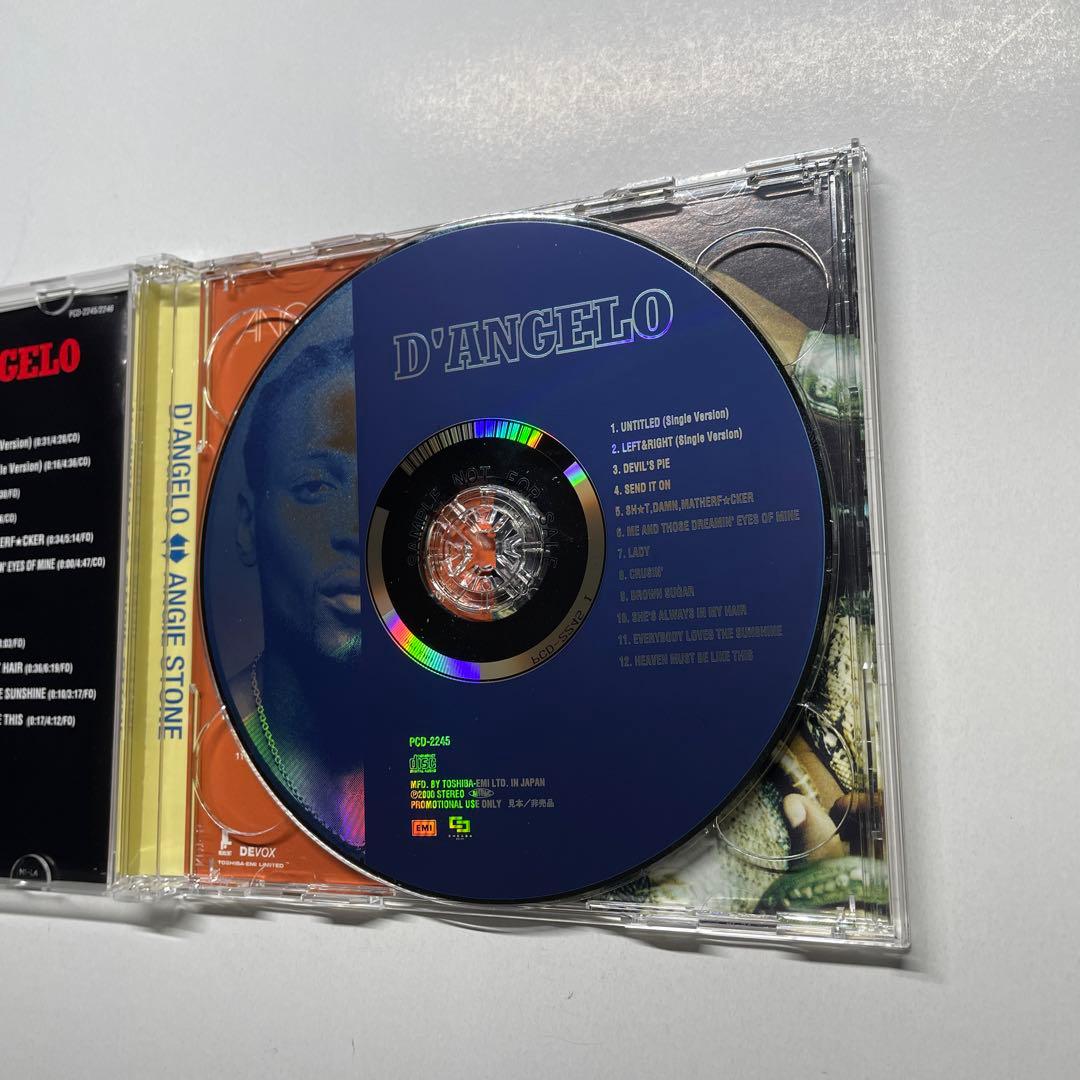 D'Angelo / Angie Stone / 日本限定盤 Promo 2CD
