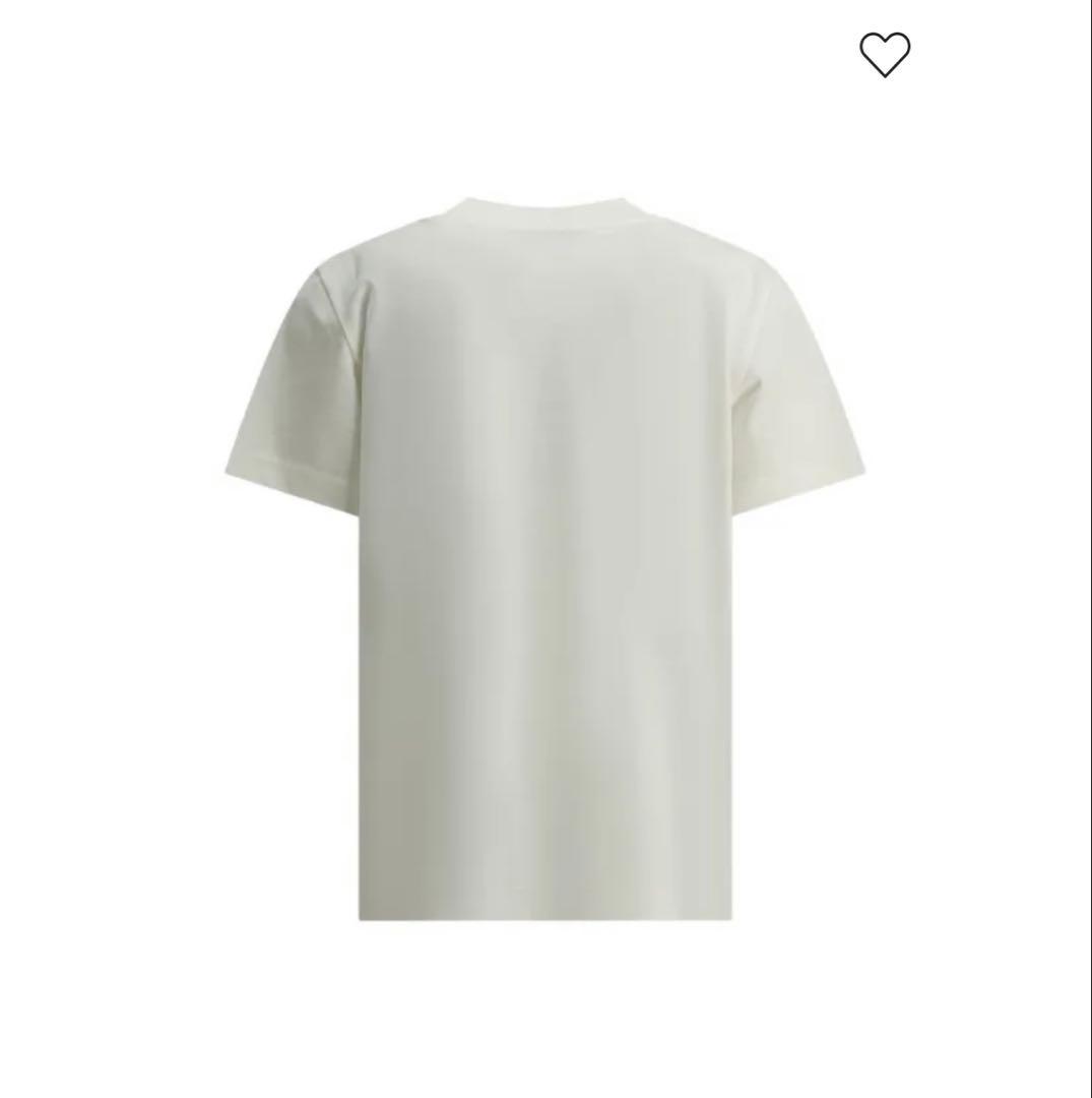 シ*ん様 MONCLER ホワイト 半袖Tシャツ最終値下げ