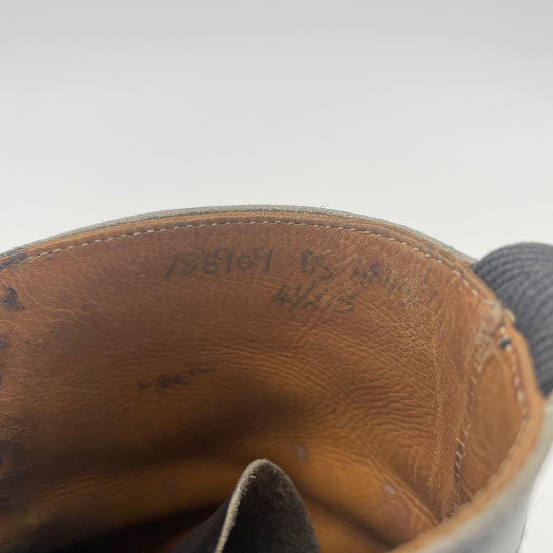 Tricker’s ブーツ ウィングチップ ブラック 本革 ヴィンテージ