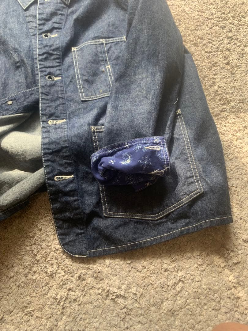 Y*i様 デンハム　定価5万　10.5oz CASEY Ｌ　インディゴ