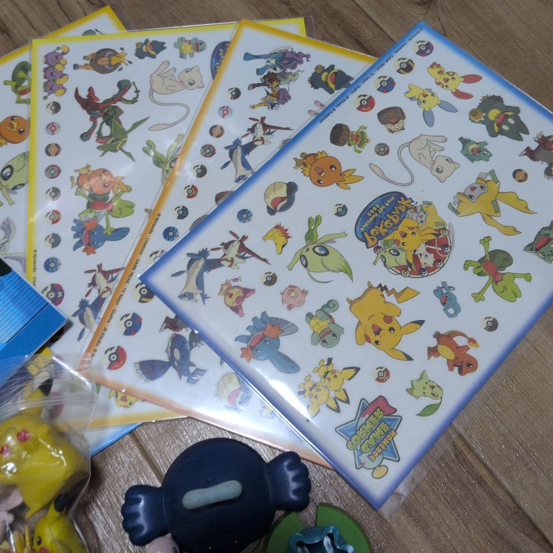 ポケモン＊ミニフィギュア　シール他＊大量セット＊バラ売り不可