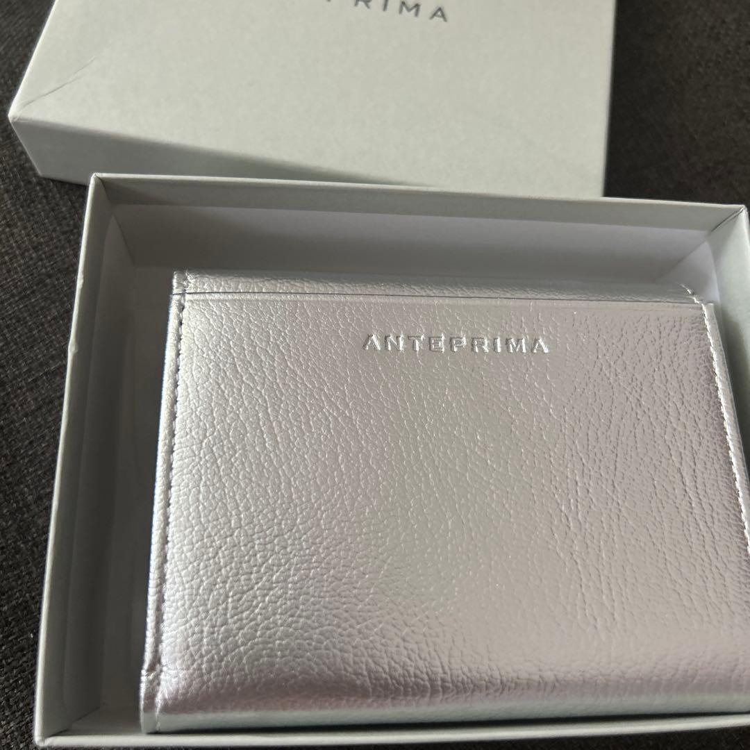 ✳️最終お値下げ✳️ANTEPRIMA シルバー 三つ折り財布　新品未使用