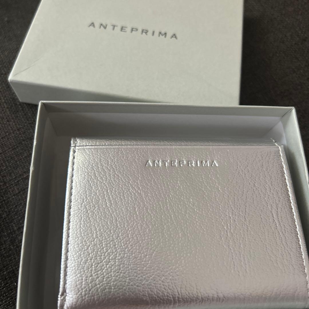 ✳️最終お値下げ✳️ANTEPRIMA シルバー 三つ折り財布　新品未使用