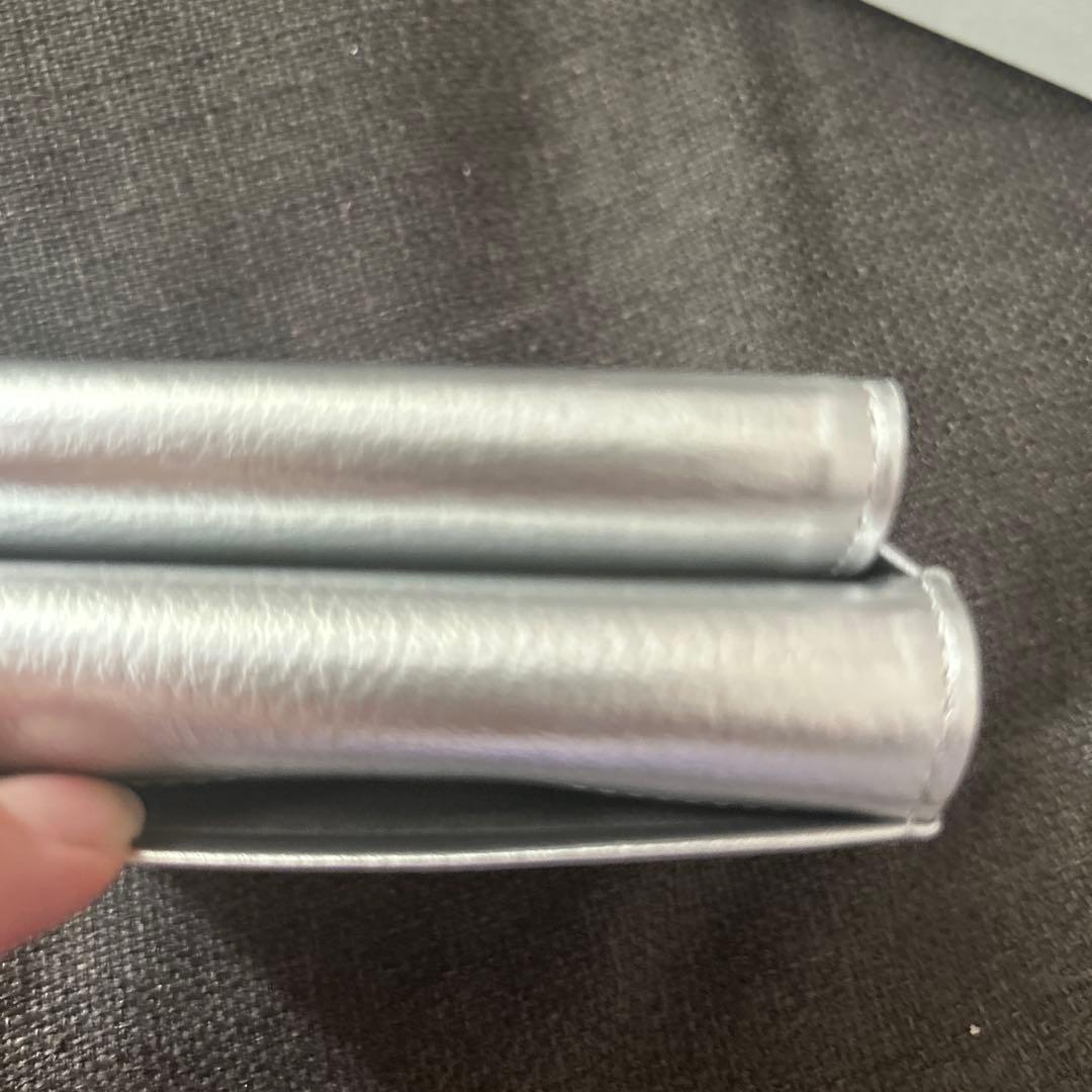 ✳️最終お値下げ✳️ANTEPRIMA シルバー 三つ折り財布　新品未使用